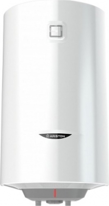Водонагреватель Ariston PRO1 R INOX ABS V SLIM 2K 50 V погружной ТЭН, белый, с индикатором нагрева