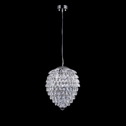 Подвесной светильник Crystal Lux Charme SP4 Chrome/Transparent мощность 160 Вт