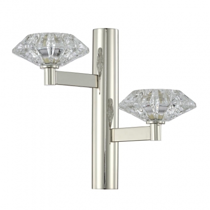 Бра Crystal Lux Rebeca AP2 Nickel мощность 80 Вт