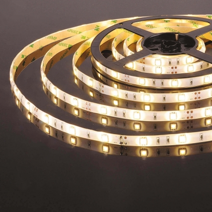 Светодиодная влагозащищенная лента Elektrostandard 7,2W/m 30LED/m 5050SMD теплый белый 5M 4690389154898, мощность 36 Вт