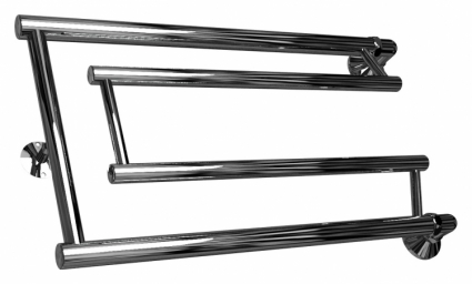 Полотенцесушитель водяной Двин C primo 32/50 1" - 3/4" - 1/2" хром, U-образный, 4 секции