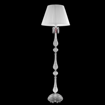 Торшер Crystal Lux Princess PT3 в классическом стиле, цвет белый, мощность 180 Вт