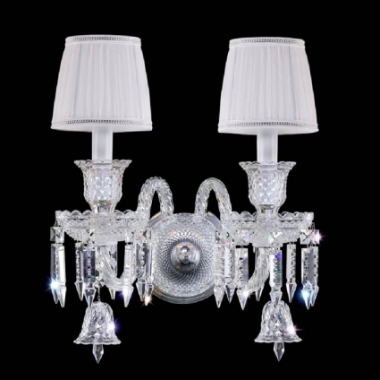 Бра Crystal Lux Princess AP2 в классическом стиле, цвет прозрачный, мощность 80 Вт
