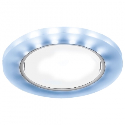 Встраиваемый светильник Ambrella light GX53 LED G214 CL/CH/CLD в современном стиле, цвет хром