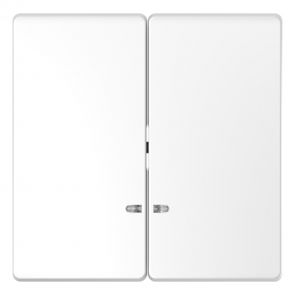 Клавиша двойная Schneider Electric Merten D-Life MTN3420-6035 цвет белый