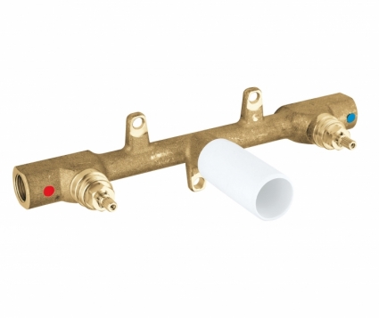Встраиваемый смеситель GROHE для скрытого монтажа, двухвентильный