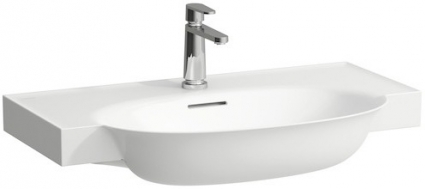Раковина Laufen New Classic 8.1385.5.000.104.1 80 см полукруглая, цвет белый