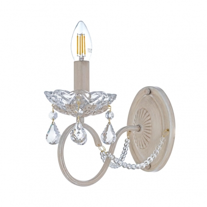 Бра Arti Lampadari Patricia E 2.1.1.600 CG в классическом стиле, цвет кремовый