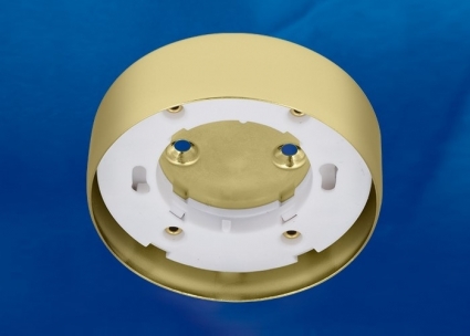 Потолочный светильник (UL-00003738) Uniel GX53/FT Antique Gold в современном стиле, цвет золотой