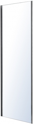 Боковая стенка BelBagno Unique 100-FIX-C-Cr стекло прозрачное