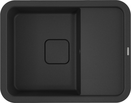 Мойка кухонная Omoikiri Tasogare 65 черная матовая, прямоугольная, 65x51 см