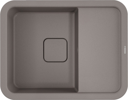 Мойка кухонная Omoikiri Tasogare 65 leningrad grey матовая, прямоугольная, 65x51 см