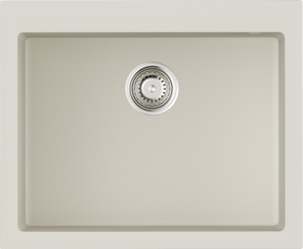 Мойка кухонная Omoikiri Bosen 61 белая матовая, прямоугольная, 61x50 см