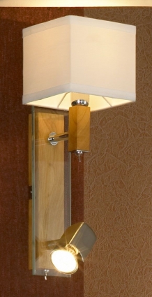 Бра Lussole Montone LSF-2501-02 в стиле ретро, цвет белый, мощность 40 Вт