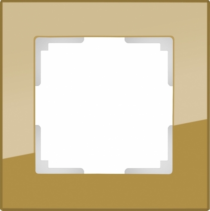 Werkel Рамка Favorit на 1 пост бронзовый WL01-Frame-01 4690389098567 в современном стиле, цвет бронза