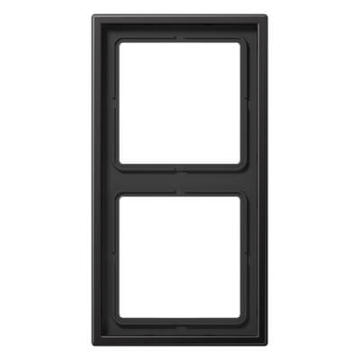 Рамка 2-постовая Jung LS 990 dark AL2982D цвет коричневый