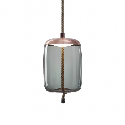 Подвесной светодиодный светильник Loft IT Knot 8133-C цвет голубой, мощность 5 Вт