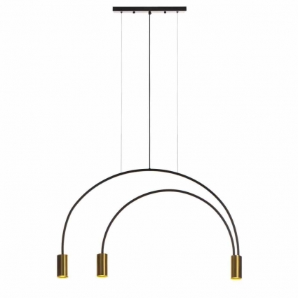 Подвесной светильник Loft IT 5043-3 цвет черный, мощность 15 Вт