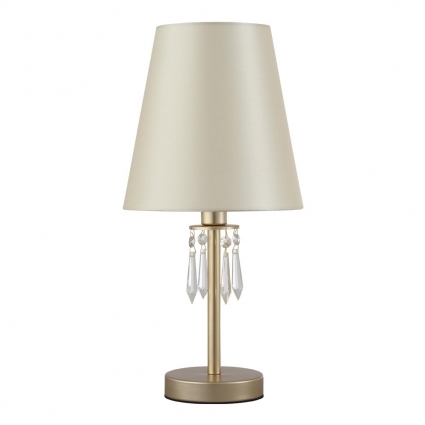 Настольная лампа Crystal Lux Renata LG1 Gold мощность 60 Вт