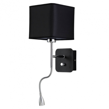 Бра Crystal Lux Paco AP2 Chrome/Black мощность 43 Вт