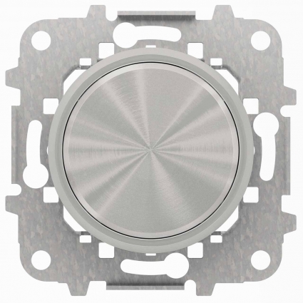 Лицевая панель ABB Sky Monn заглушка хром 2CLA860000A1401