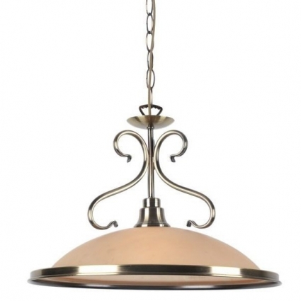 Подвесной светильник Arte Lamp Safari A6905SP-1AB в стиле ретро, цвет белый