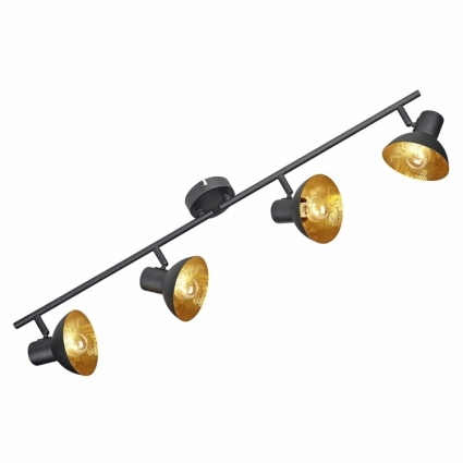 Спот Lussole Loft LSP-9976 в современном стиле, цвет черный, мощность 160 Вт