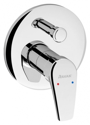 Смеситель Ravak Neo NO 065.00 для ванны с душем, однорычажный, хром