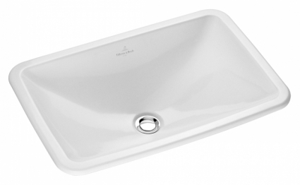 Раковина Villeroy & Boch Loop & Friends alpin цвет белый, на столешницу