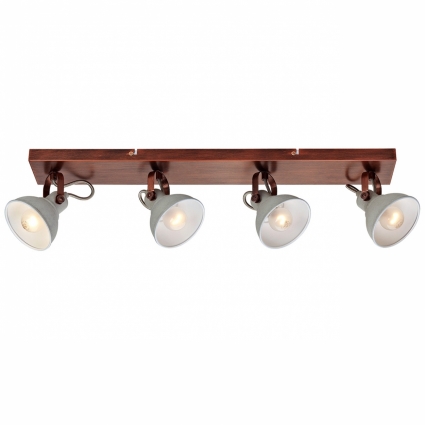 Спот Lussole Loft Diana GRLSP-9829 в стиле лофт, цвет серый, мощность 24 Вт