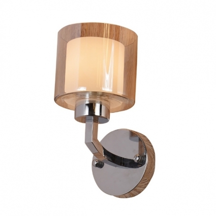 Бра Omnilux Atessa OML-55901-01 в стиле модерн, цвет белый, мощность 40 Вт