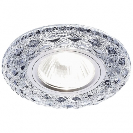 Встраиваемый светодиодный светильник Ambrella light LED S288 CH в классическом стиле, цвет хром