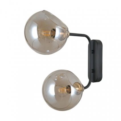 Бра Omnilux Fasano OML-94201-02 цвет черный, мощность 80 Вт