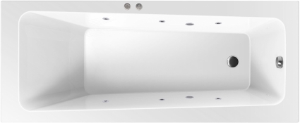 Акриловая ванна Excellent Ava WAEX.AVA17.SOFT 170x70 прямоугольная, объем 230 л.
