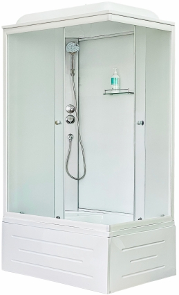 Душевая кабина Royal Bath BP RB8120BP5-WC-L прямоугольная, поддон глубокий