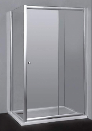 Душевой уголок RGW Classic CL-45 (1110-1160)x800x1850 стекло чистое прямоугольный, двери раздвижные