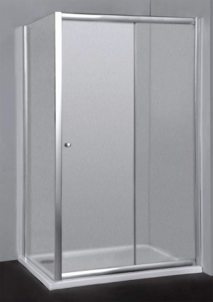 Душевой уголок RGW Classic CL-45 (1010-1060)x1000x1850 стекло шиншилла прямоугольный, двери раздвижные