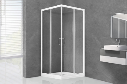 Душевой уголок Royal Bath HPD RB 80 HPD-T 80x80 квадратный, двери раздвижные