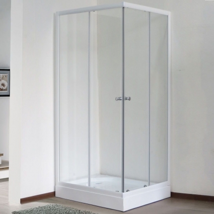 Душевой уголок Royal Bath HPD RB 8090 HPD-T 90x80 прямоугольный, двери раздвижные