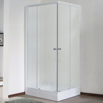 Душевой уголок Royal Bath HPD RB 8090 HPD-C 90x80 прямоугольный, двери раздвижные