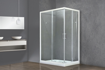 Душевой уголок Royal Bath HPD RB 8100 HPD-T 100x80 прямоугольный, двери раздвижные