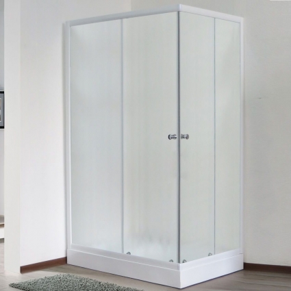 Душевой уголок Royal Bath HPD RB 9100 HPD-C 100x90 прямоугольный, двери раздвижные