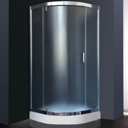 Душевой уголок Royal Bath HKV RB HKV90-C-CH 90x90 четверть круга, двери распашные