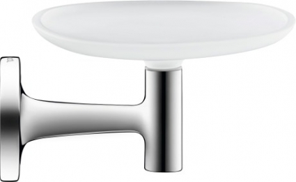 Мыльница Duravit Starck T 0099331000 хром подвесная,  в современном стиле