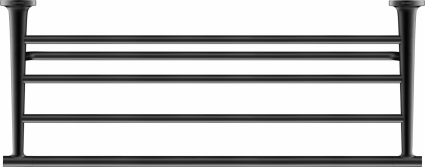 Полка Duravit Starck T 0099444600 для полотенец, черная, подвесная