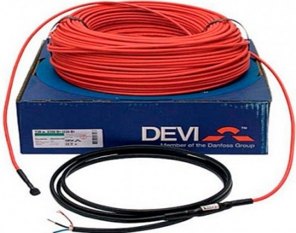 Теплый пол Devi Deviflex 18T 131 м двужильный, мощность 2420 Вт