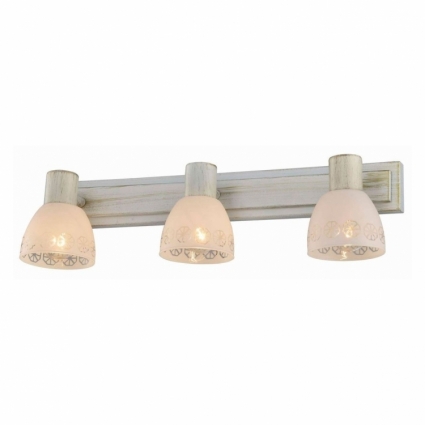 Спот Toplight Shona TL3740Y-03WG в стиле прованс, цвет белый, мощность 120 Вт