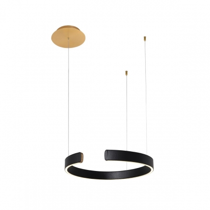 Подвесной светодиодный светильник Loft IT Ring 10025/400 Black мощность 24 Вт