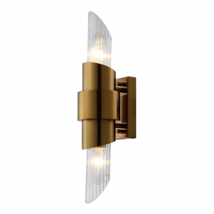 Бра Crystal Lux Justo AP2 Brass мощность 120 Вт