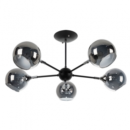 Потолочная люстра Arte Lamp Lagos A2708PL-5BK мощность 300 Вт